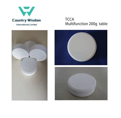 TCCA Asido Triklor Çok Fonksiyonlu 200g Tablet
